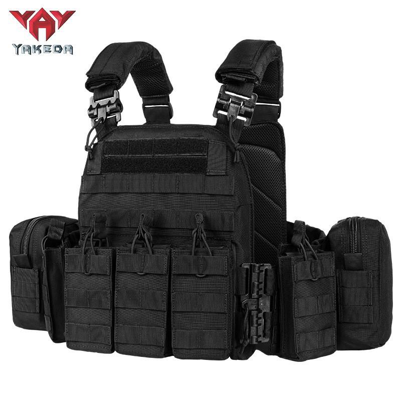 Jacoda Vest Molle Quick Release Multi-function Outdoor Equipment Direct Sales one size