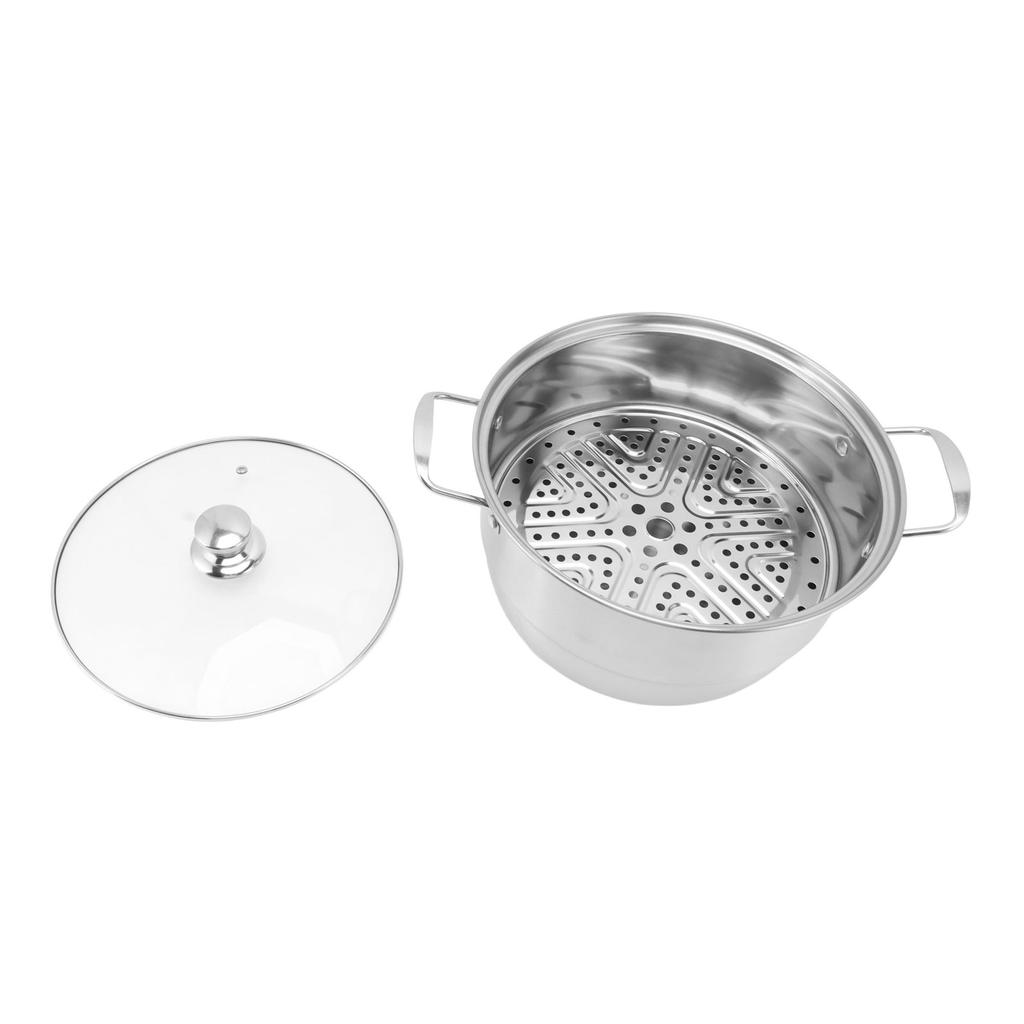 Stainless Steel Steam Pot Multipurpose Thickened Multi Layer Large Capacity Martensite Steaming Pot
