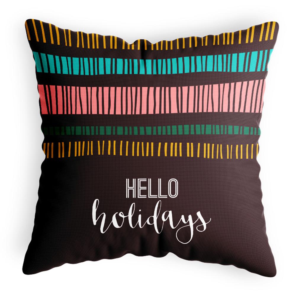 Colorful Cushion Cover for Sofa Backrest, Dining Chair, Waistrest, Office Universal Pillow Cover, Nordic Style Cushion Cover