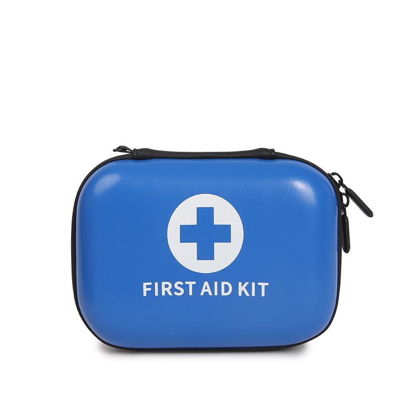 Compact PU First Aid Kit for Car and Outdoor Use