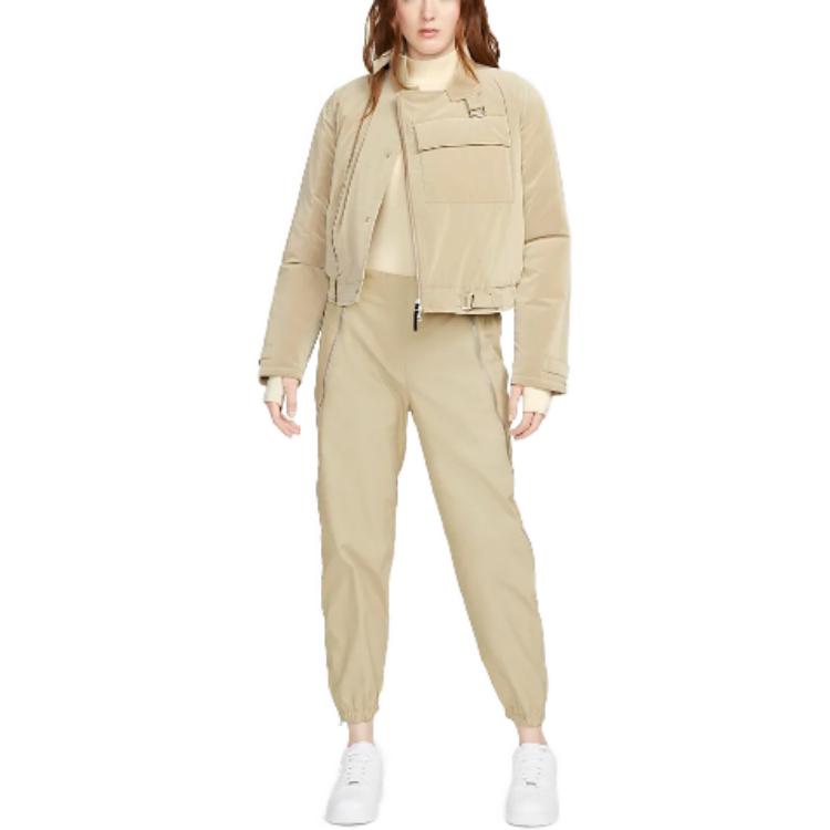 New Nike Casual Pants Women's Limestone DV7452-250