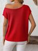2025 New Collection! Women's Y2K - Inspired Summer Knitted Pullover Sweater Top, Blending Retro Charm with Modern Style