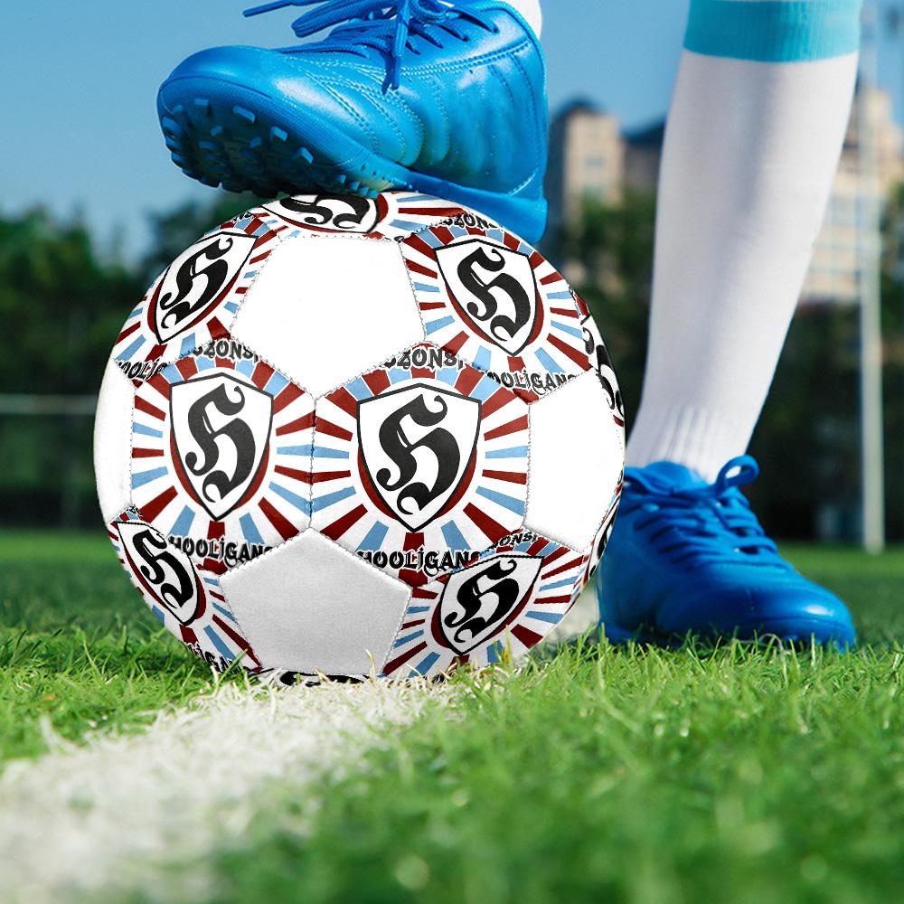 1 PEZZO SK Trabzonspor club taglia 5 pallone da calcio PrahaPallone da Calcio Indoor Colorato Per Tutte le Età Cucito a Macchina PVC Pronto per la Competizione Resistente Alto Rimbalzo