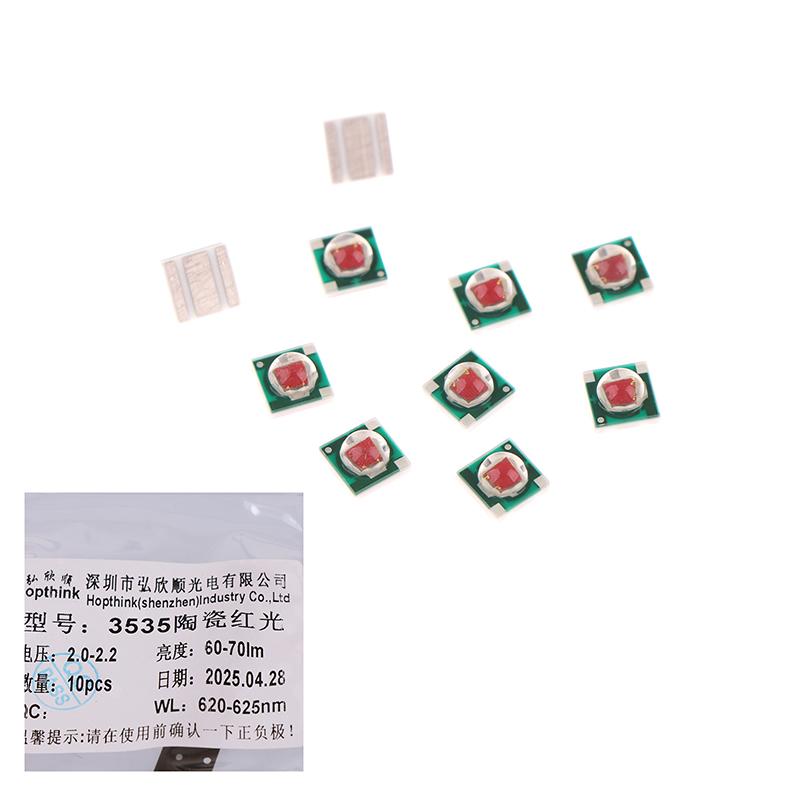 5/10 Buc Diode Emițătoare de Lumină Pcb Pentru Bec DIY Margele Luminoase Led Smd 3535 Cipuri 1-3W 3V Margele Lumină Alb Cald Montare