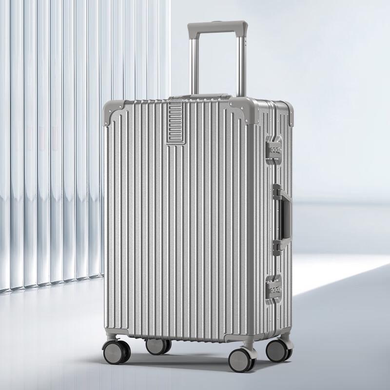 KarLot Aluminum Frame Hardshell Spinner Luggage 20-inch