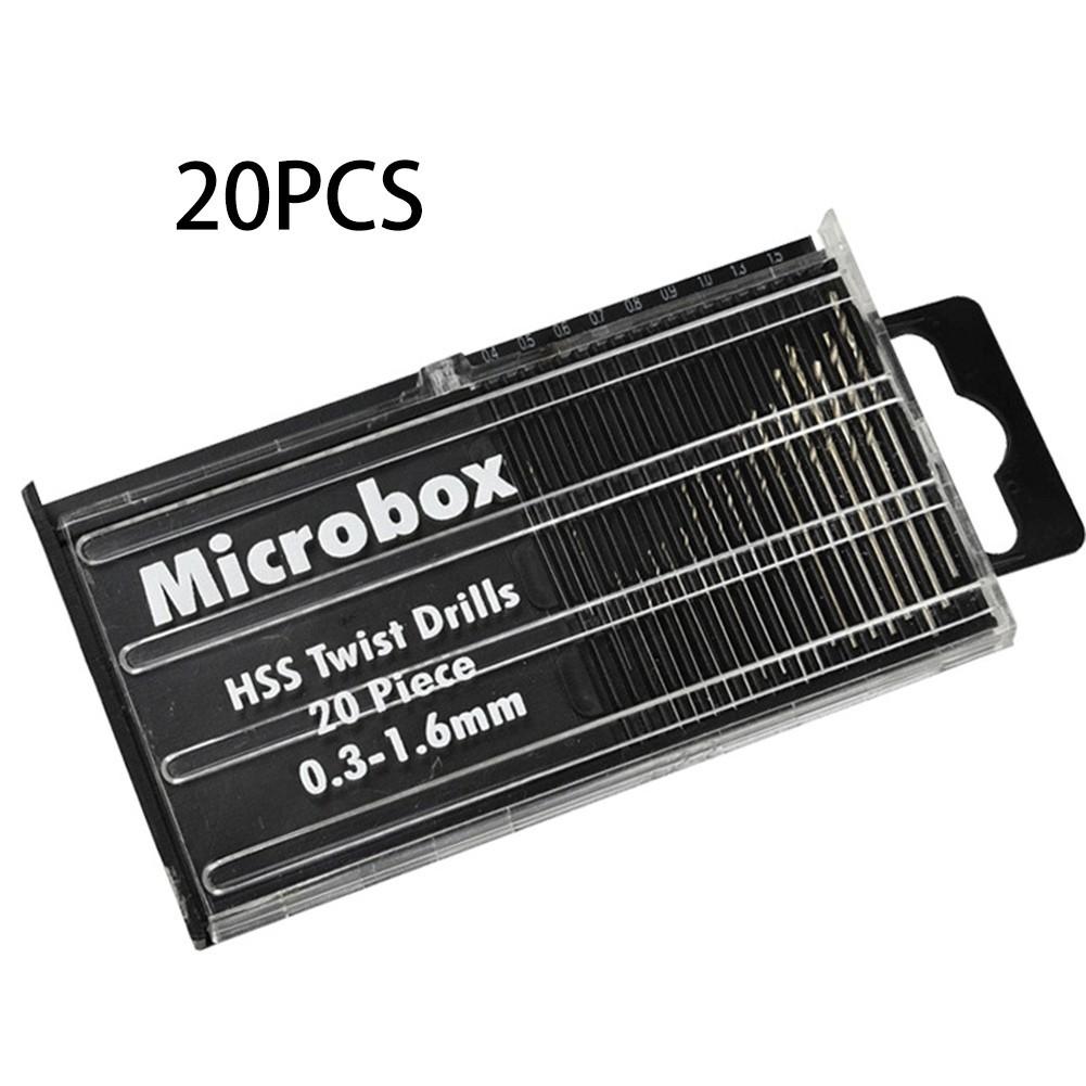 

Миниатюрный набор из 20 мини-сверл для точного сверления в дереве и пластике