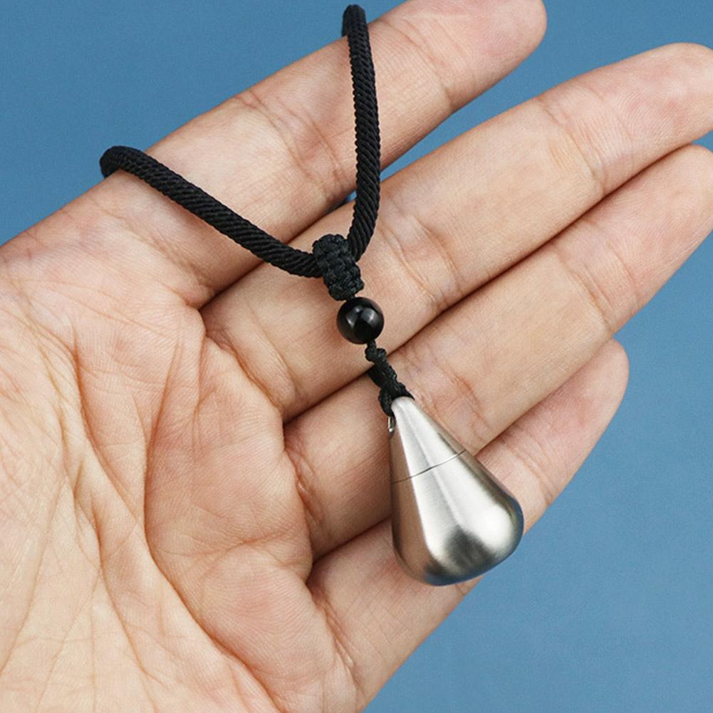 Outdoor Survival Pill Box Container Stainless Steel Tank sale Mini Bottle Pill hot Bottle Capsu T1T2