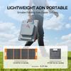Flashfish P66+TSP100 Portable Power Station 300W Output Power 7 Outputs 3 Ways To Recharge 6-layer Protection