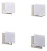 TRUSCO Magnetic Brochure Set of Holder, 4, MPH-4S