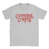 Cannibal-Corpse-Symbol Pánské tričko Novinkové tričko Krátký rukáv Kulatý výstřih Trička Čistá bavlna 4XL 5XL Oblečení