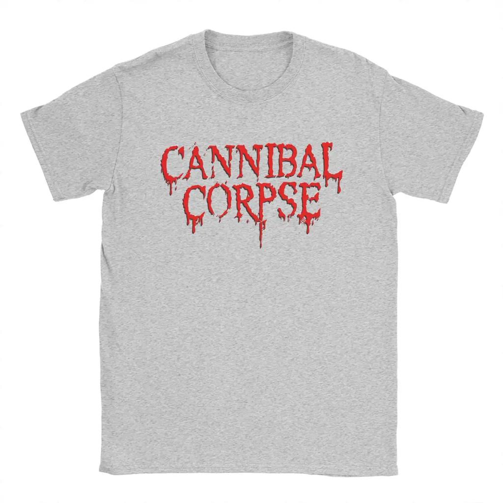 Cannibal-Corpse-Symbol Pánské tričko Novinkové tričko Krátký rukáv Kulatý výstřih Trička Čistá bavlna 4XL 5XL Oblečení
