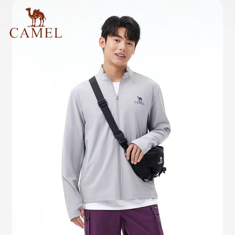 Camel Men s UPF50+ Ice Feel Quick Dry Sun Protection Jacket M