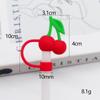 Stanley Water Bottle Silicone Straw Cover with Dust Plug - 10mm Bow Design