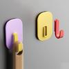 4Pcs Reusable Refrigerator Magnets Hooks Plastic Key Towel Storage Holder Magnetic Hook  Entry Door