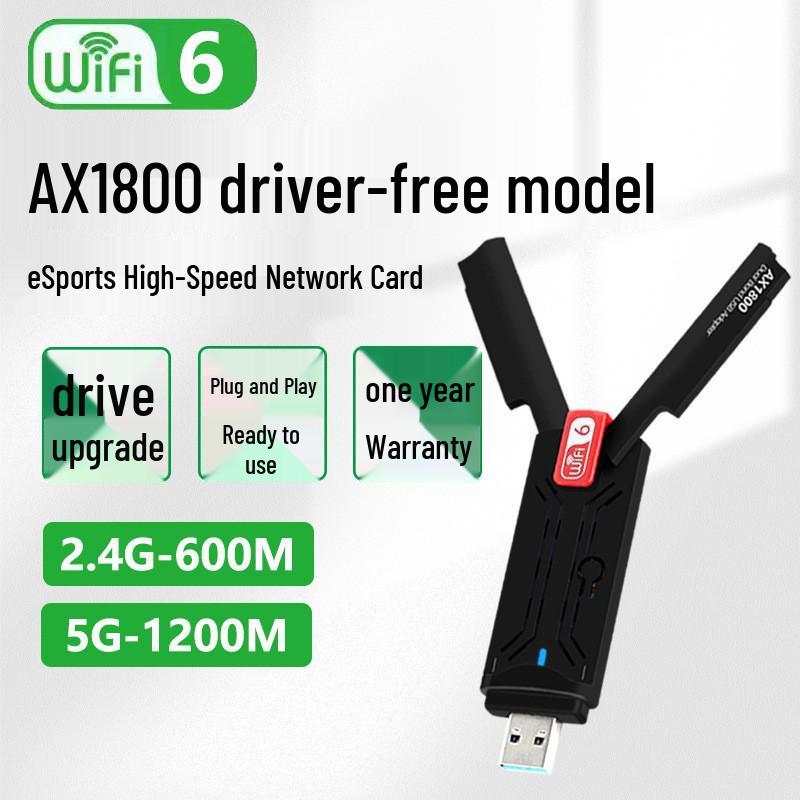 Wi-Fi 7 Tri-Band USB Wireless Network Adapter for Desktop & Laptop - No Driver Needed, Ideal for Gaming
