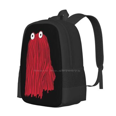 Don't Hug Me I'm Scared Red Guy 3d Print Design Backpack Student Bag Dont Hug Me Im Scared Guy Dhmis Shringold Love