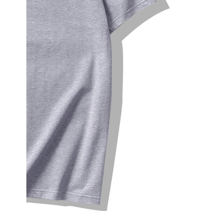 European sizes Trendy Skeleton & Letter Pattern Print Men's Comfy T-shirt For Halloween, Graphic Tee Men's Summer Outdoor Clothes