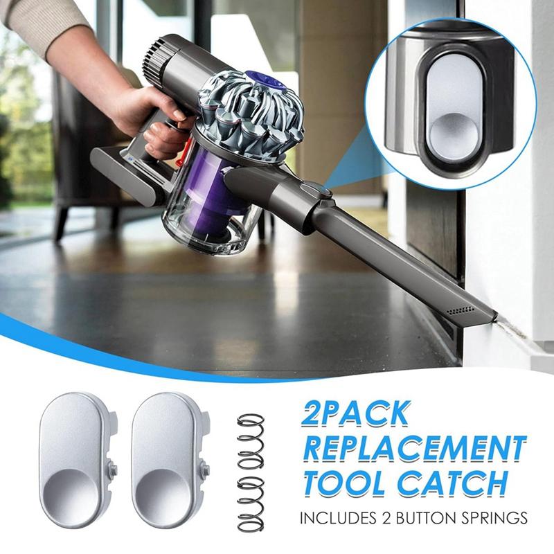 Nové stříbrné držadlo nástroje pro vysavače Dyson V6 DC25, DC27, DC28, DC31, DC33, DC34 - Model 911523-03