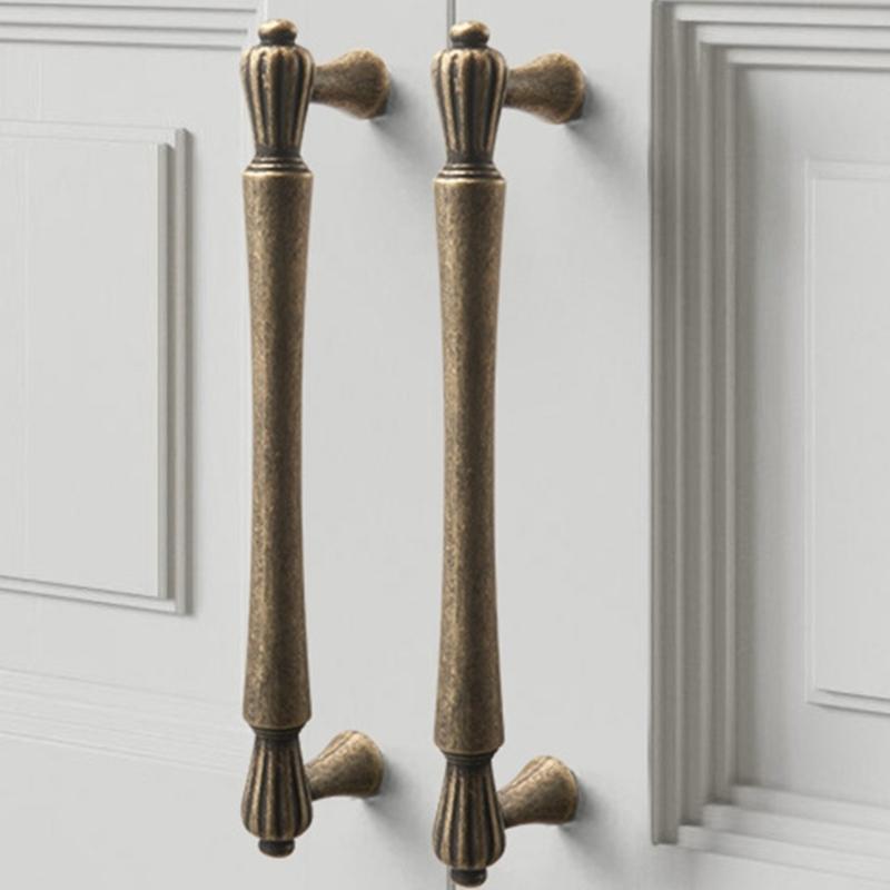 Set of 2 Vintages Styles Bronze Handles Enhancing Elegant In Home Interior and Furniture Restoration Casual Use