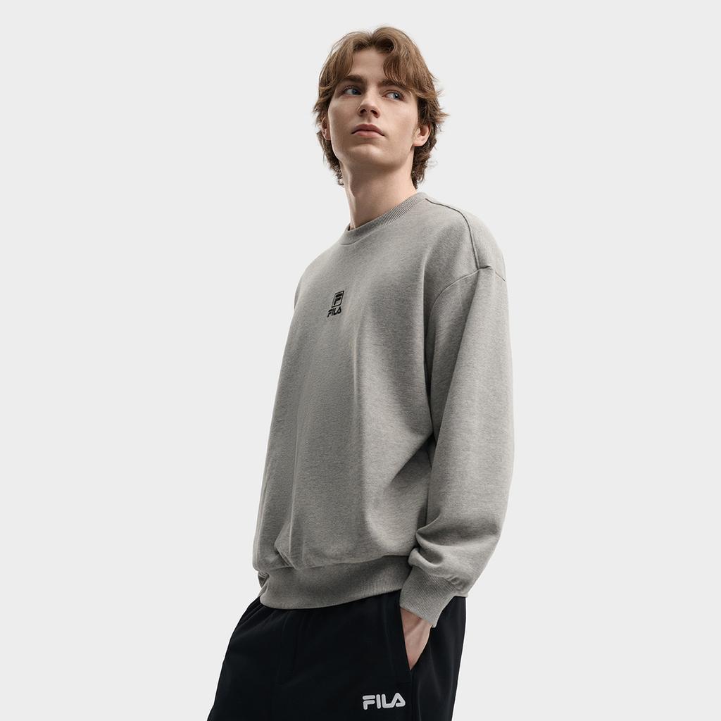 FILA Original Fashion Versatile Comfortable Skin-Friendly Sweatshirt Unisex sweatshirt F51U639201FMG