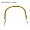 4-Hole Large Teapot and Accessories Set with Rattan Basket Handle
