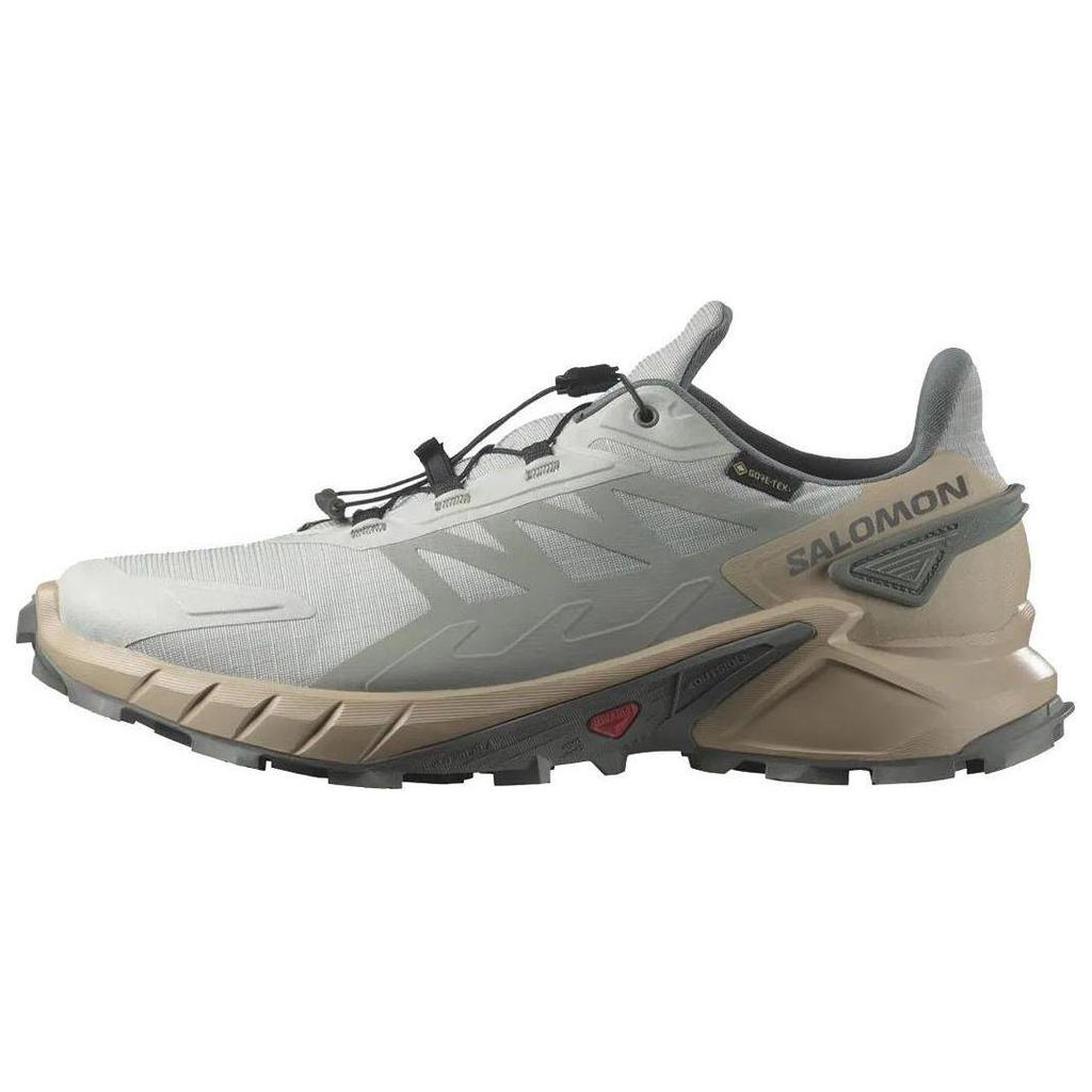 SALOMON Supercross 4 Comfortable Slip-Resistant Durable Low-Top Hiking Shoes Men Hiking Shoes Gray L47594300