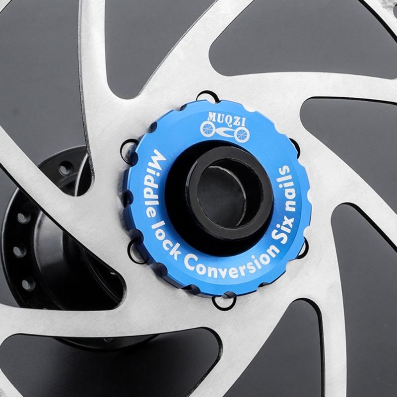 Bike Brake Rotor Disc Center Cover Bike Centerlock Lock Lockring RingsCover Disc Brake Hubs Rotor Lockring 9/12/15/20mm