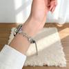 Zirconia Diamond Chain Strap for Apple 11th Gen iWatch, Huawei GT6, Xiaomi 9PRO