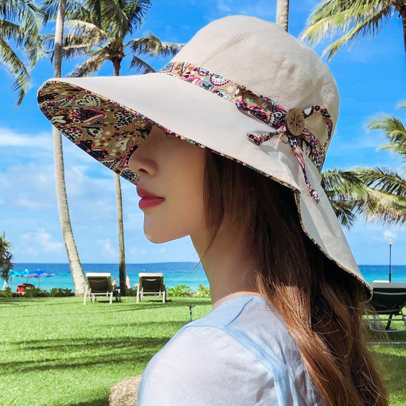 

Korean-Style Wide-Brimmed Sun Hat: Trendy, Versatile Summer Accessory for Women