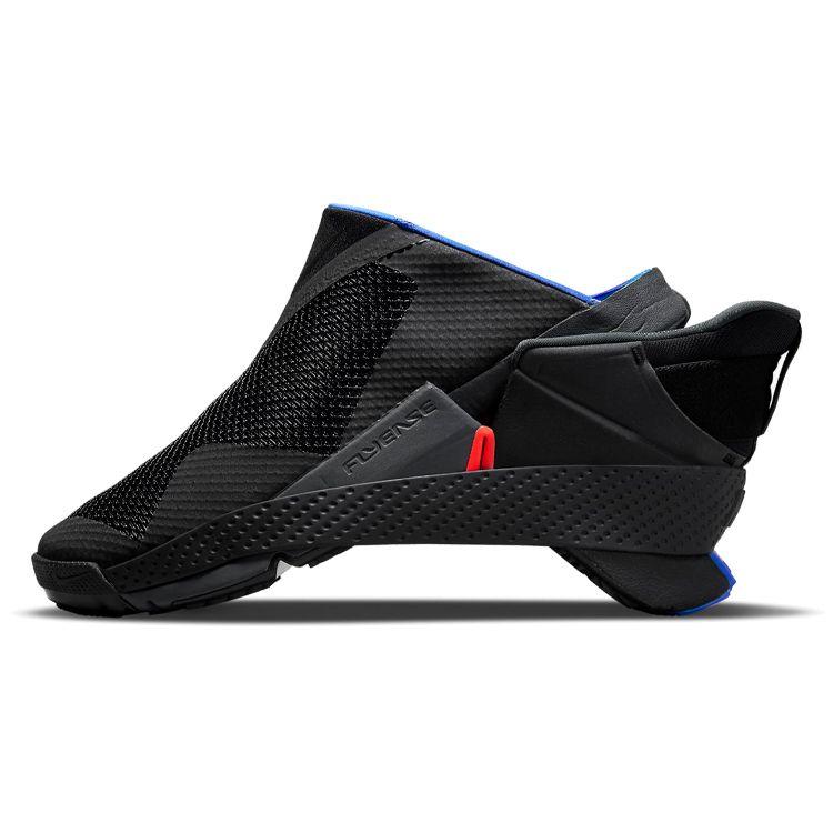 Nike GO FlyEase Schwarz Unisex Sneaker Weiß Anthrazit Racer-Blau CW5883-002