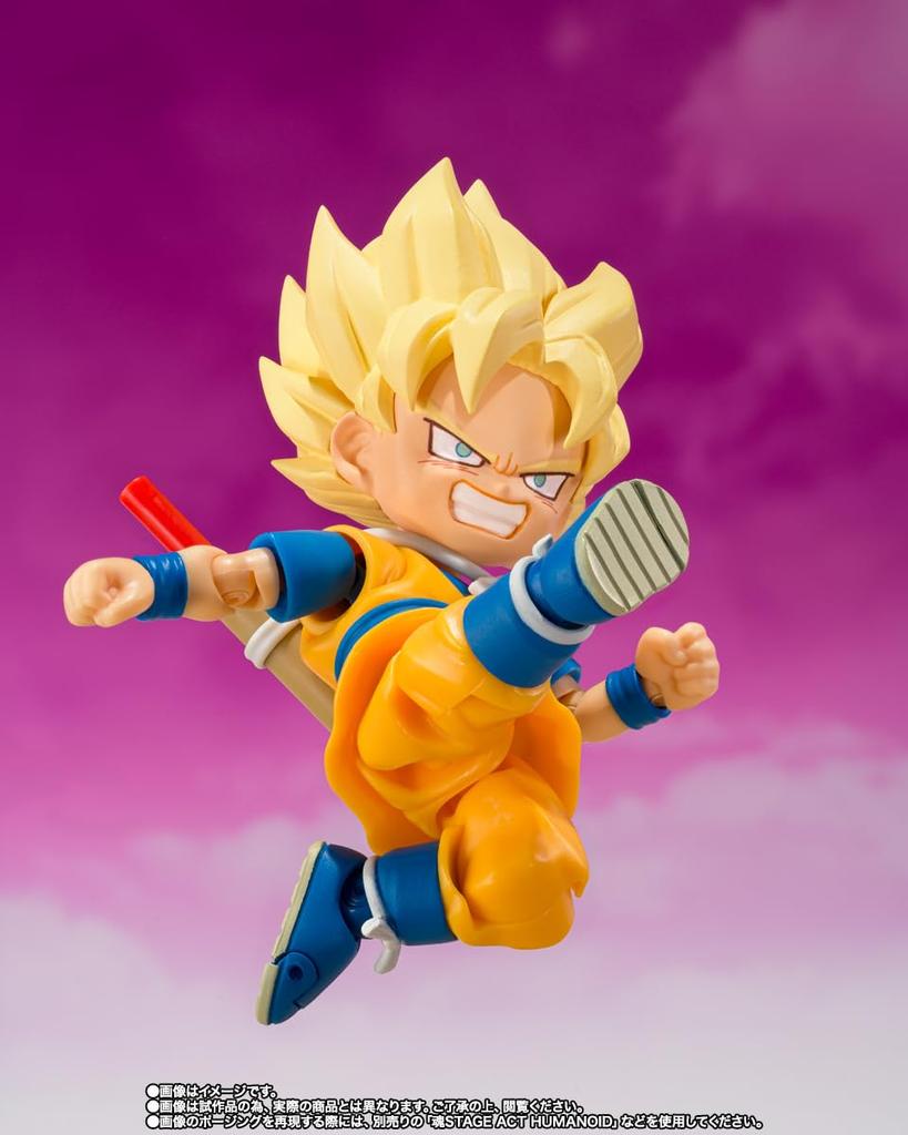 Tamashii Nations Dragon Ball Daima Super Saiyan Son Goku S.H.Figuarts - (Mini)