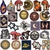 10/30/50pcs Mysterious Galaxy Universe Stickers Dark Sun Moon Planet Graffiti Decal DIY Scrapbook Journal Gothic Cartoon Sticker