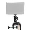 Camera Mount Clamp Arm With 1/4-20 Thread for Camera Action Camera Flash Light Microphones Monitor Security Camera