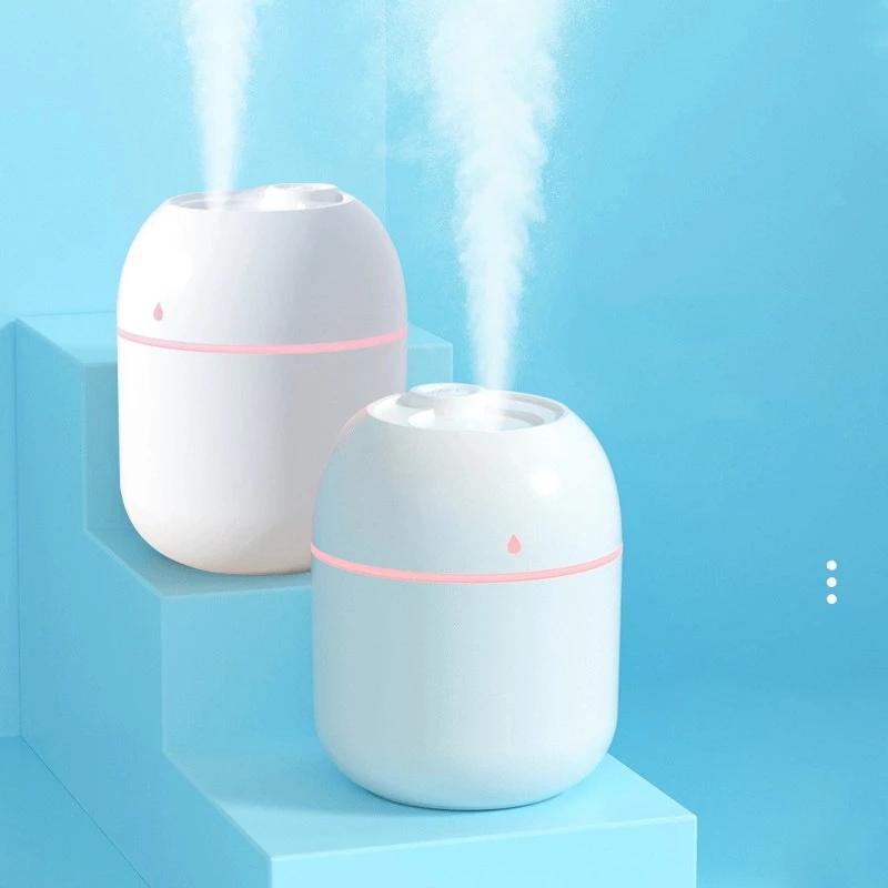 Portable Water Drop Humidifier Usb Desktop Indoor Air Atomization Humidifier Household Mute Large Spray Humidifier