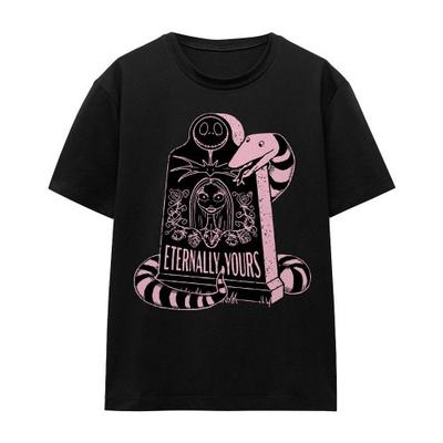 The Nightmare Before Christmas Unisex Adult Eternally Yours Valentine`s Day T-Shirt