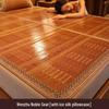 Bamboo Zi Mei Double-Sided Foldable Ice Silk Summer Mat for Dorms - Suitable for Winter and Summer Use with Free Shipping