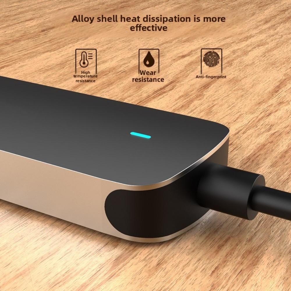 6 in 1 Type C Docking Station USB C Hub Multiport Adapter for Laptop MacBook Pro Air