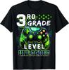 School Gamer Design Funny Level Unlocked Funny Unisex T-Shirt