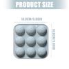 Multifunctional Silicone Baking Mold In Football Design with 9 Cavity for Efficient Dessert Preparation and Party Treat