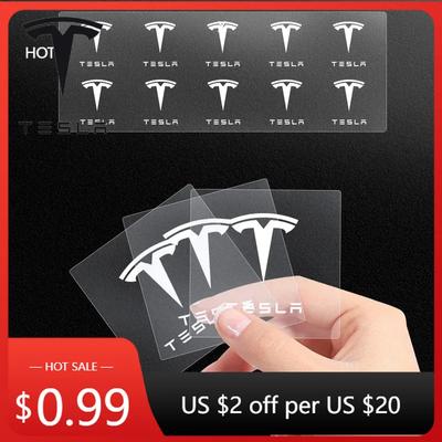 Car Sticker Car Logo Car Chair Sun Visor Universal Large Sticker Decoration For Tesla Model 3 Model X Y Style MODEL S ROAD