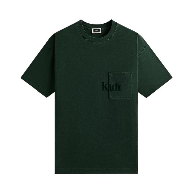 Kith Quinn Tee Stadium Men Tops Green KHM032597-302 S