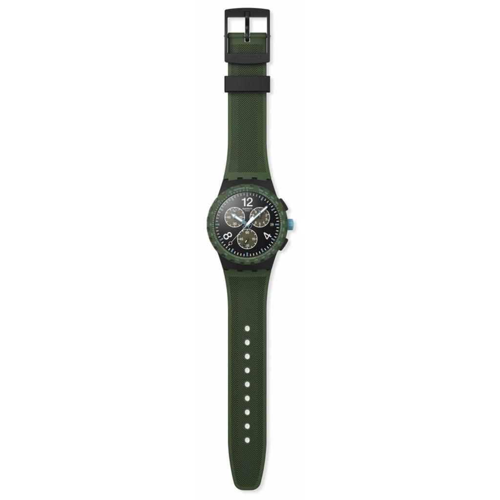 Swatch OLIVE RUSH Wristwatch SUSB421 Green