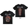 T-shirt Unisexe Hollywood Vampires: Caricatures (Retour Imprimer) (Petit)