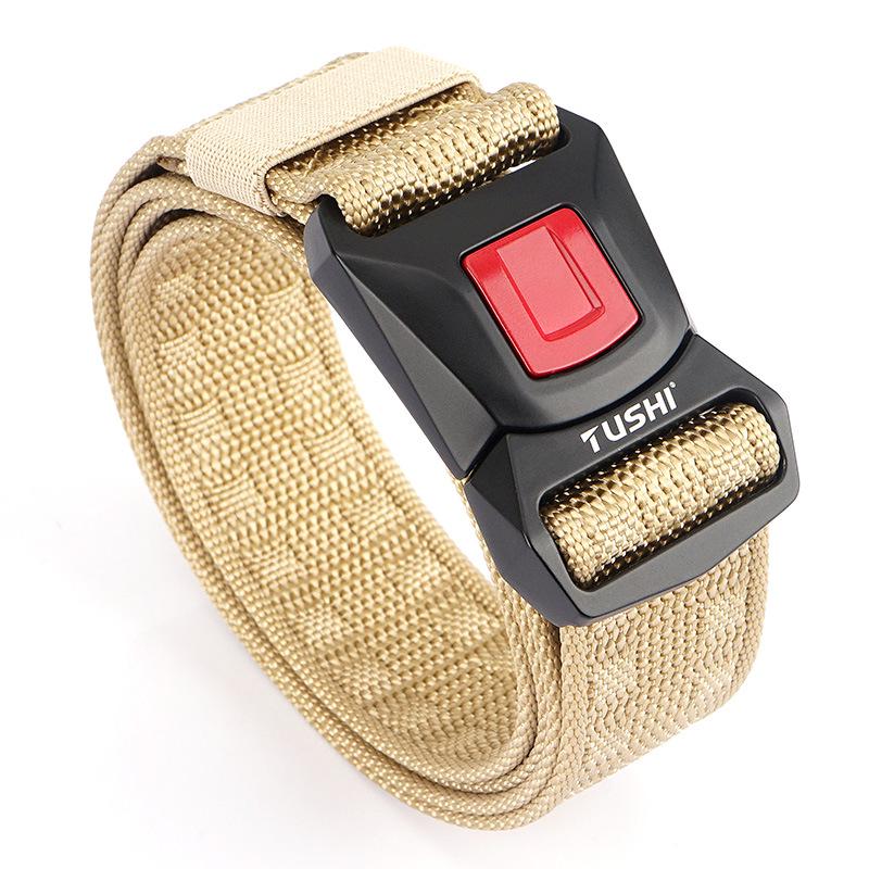 Enhanced Camouflage Tactical Nylon Belt for Training & Safety