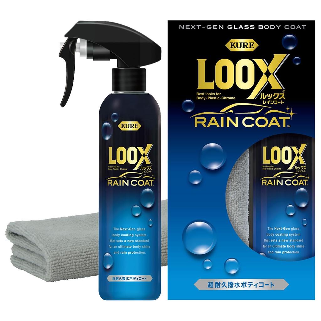 KURE LOOX Raincoat 240ml Super Durable Water Repellent Body Coat 1190