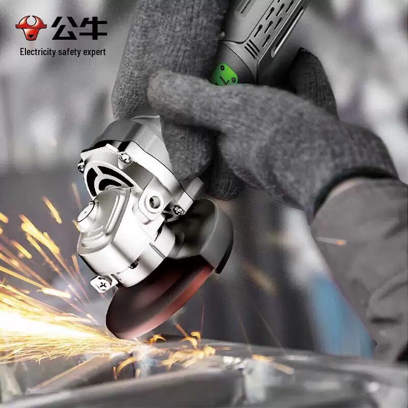 

BULL 850W 100mm Angle Grinder CN plug (adapter included)