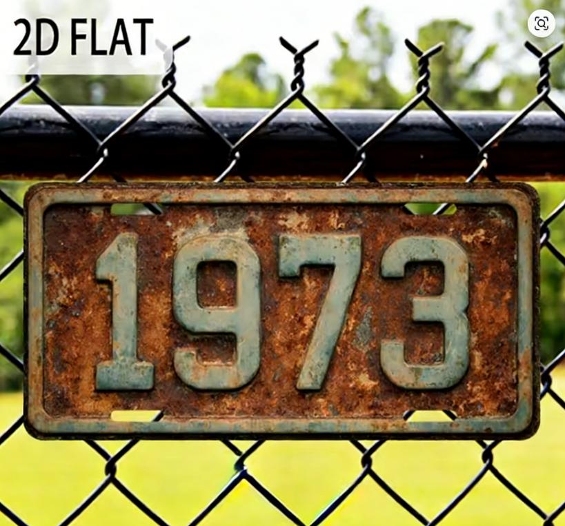 D Flat Retro  Aluminum Sign x Inches  Vintage Metal Wall Art xcm Durable Unique Holiday Car Gift Idea