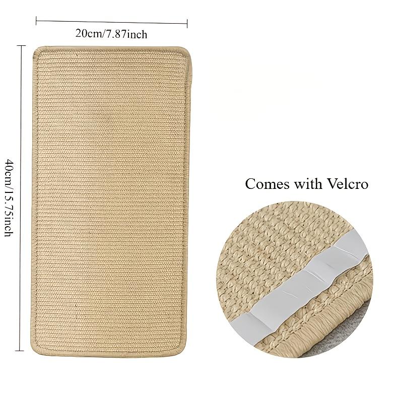 Sisal Cat Scratcher Wall Protector Pad with Adhesive Backing Durable and Wear-Resistant Cat Claw Board