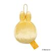 Sekiguchi Dick Bruna Miffy Lucky Daruma Mascot H12 X W8 X D7cm Keychain, Gold, 603855,