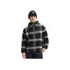 Lining Sports Lifestyle Series Plaid Zip-Up Hooded Versatile Loose Long Sleeve Shirt Men shirts AFDW137-3